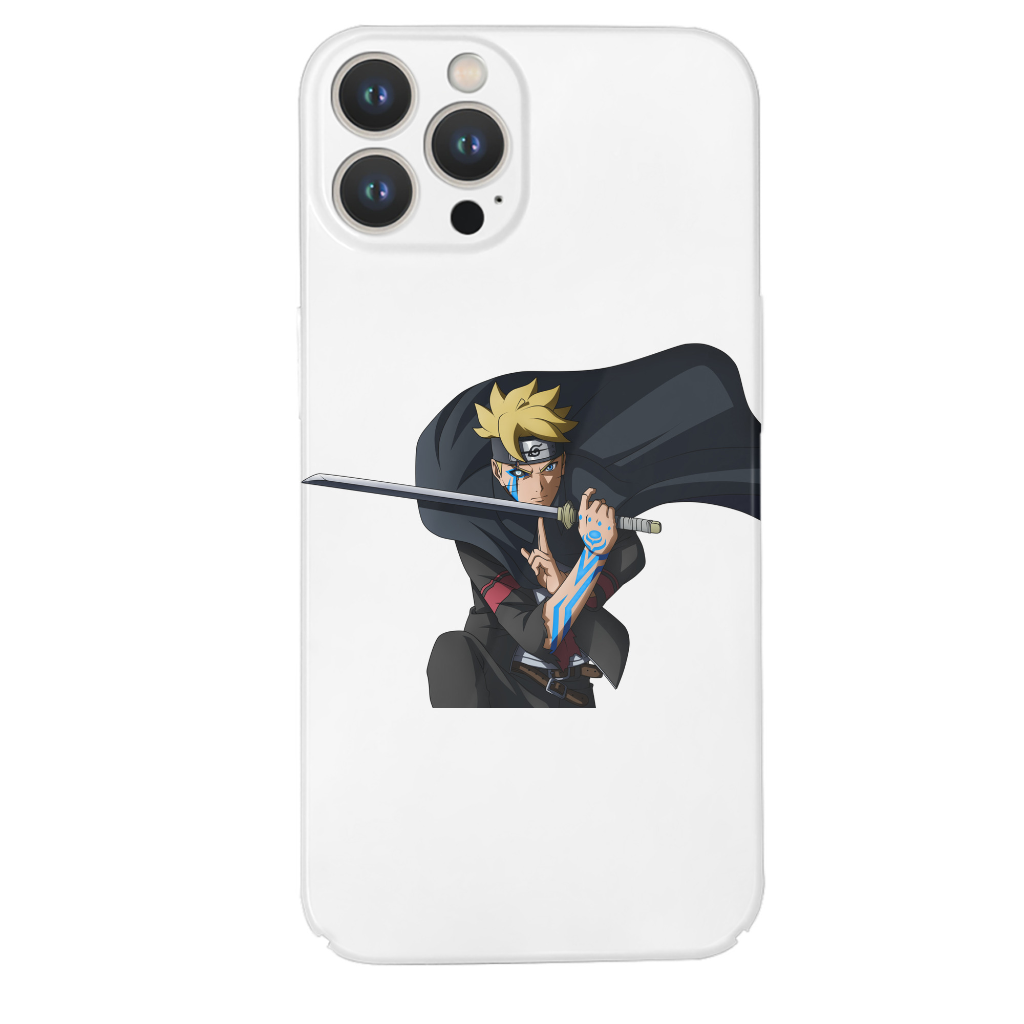 （画像用） NARUTO -ナルト- うずまき ボルト Uzumaki Boruto 【iPhone 14シリーズ対応】ハードケース